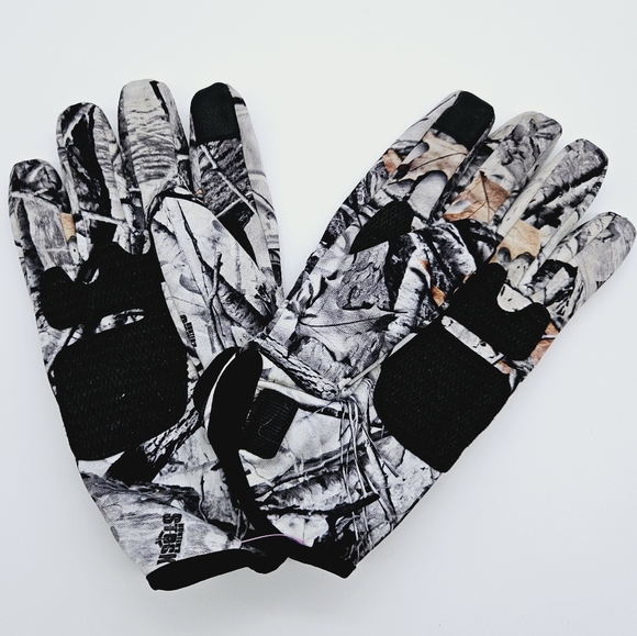 HUNTER'S STOCK | snow camo camouflage hunter hunting gloves - Picture 3 of 4